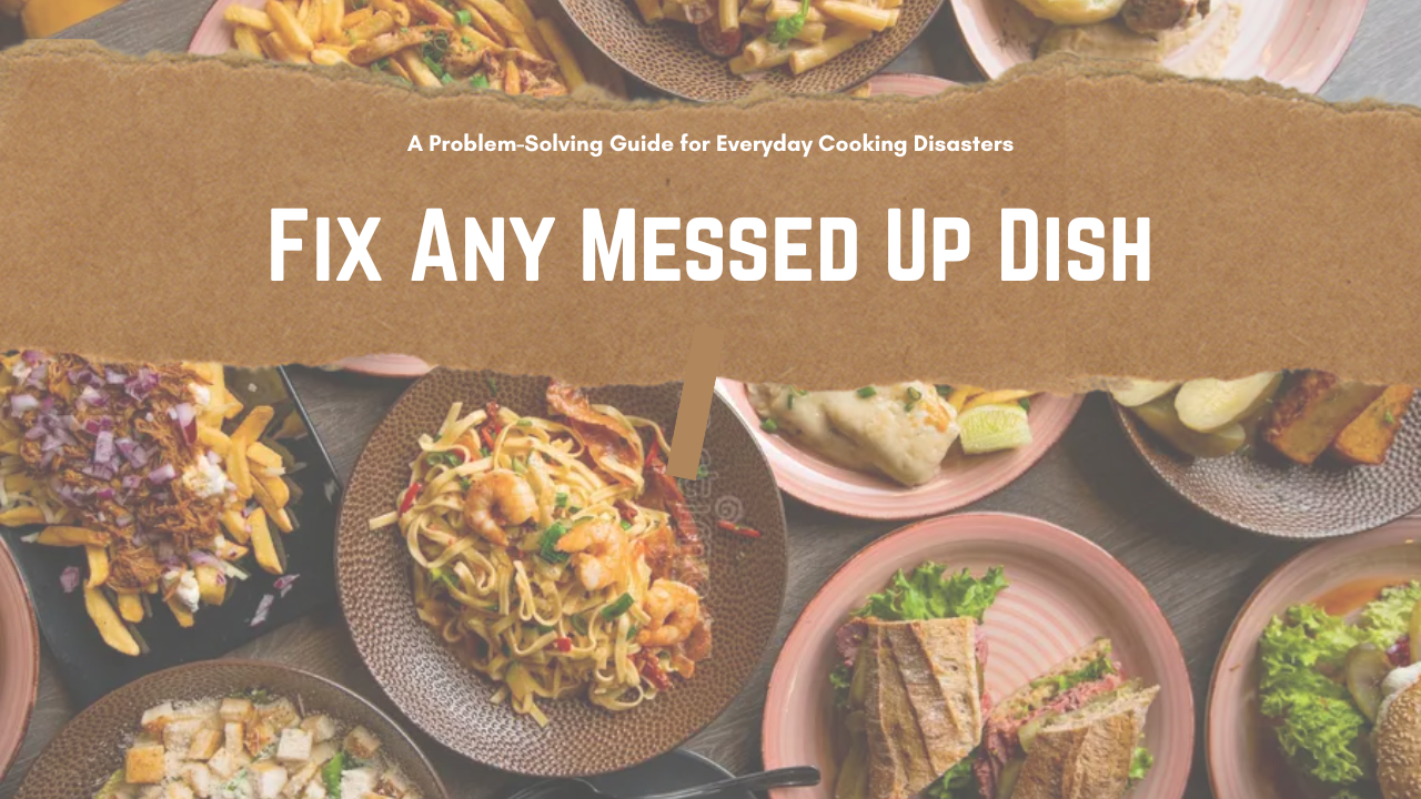 Fixing Messed Up Dishes