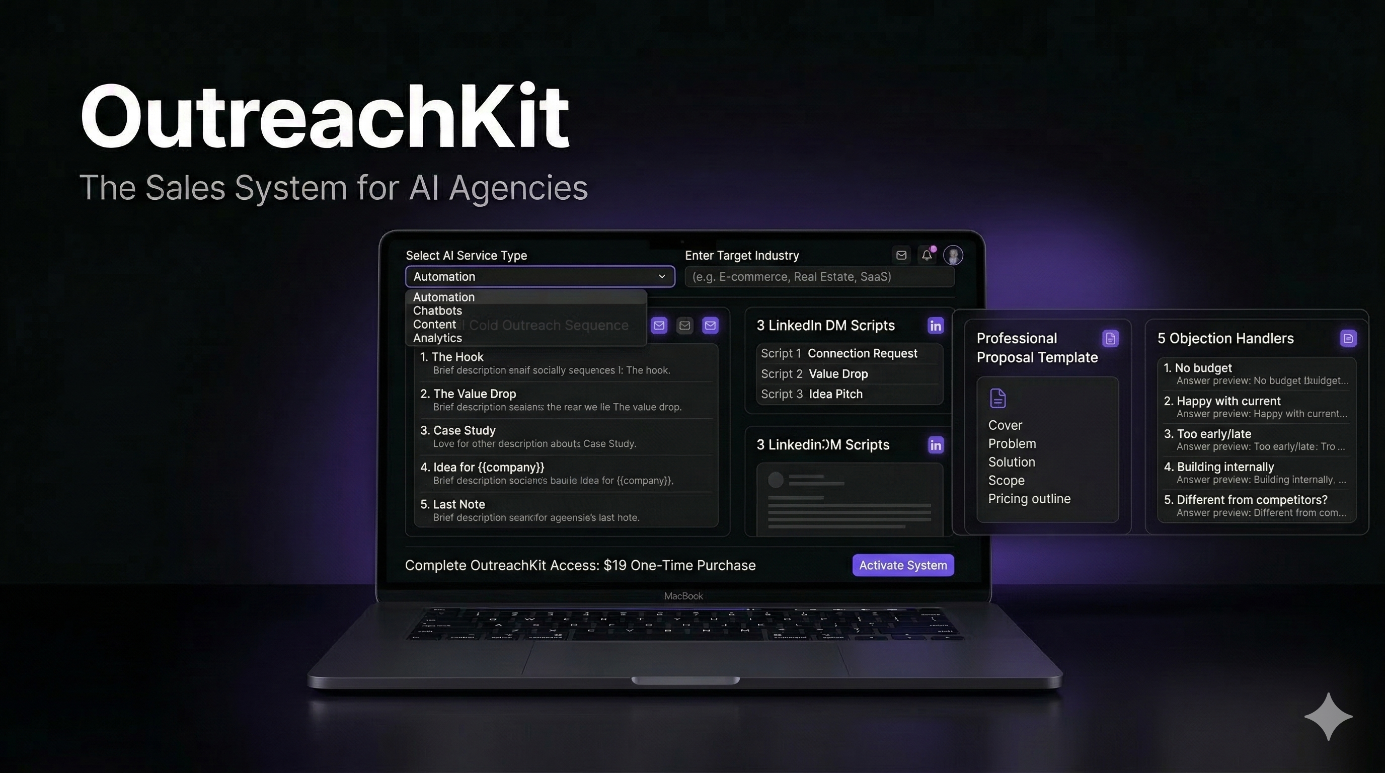 OutreachKit - Cold Outreach System