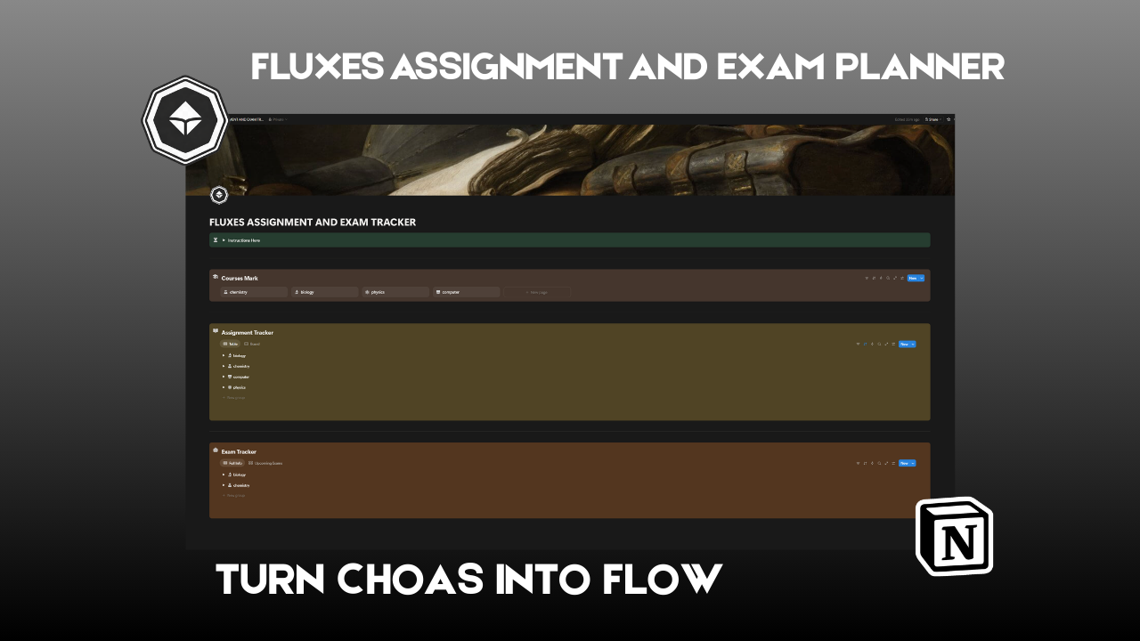 FLUXES STUDENT PLANNER FREE