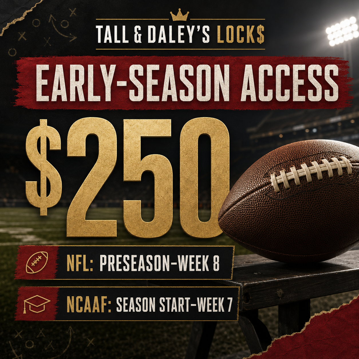 $250 Early-Season Access