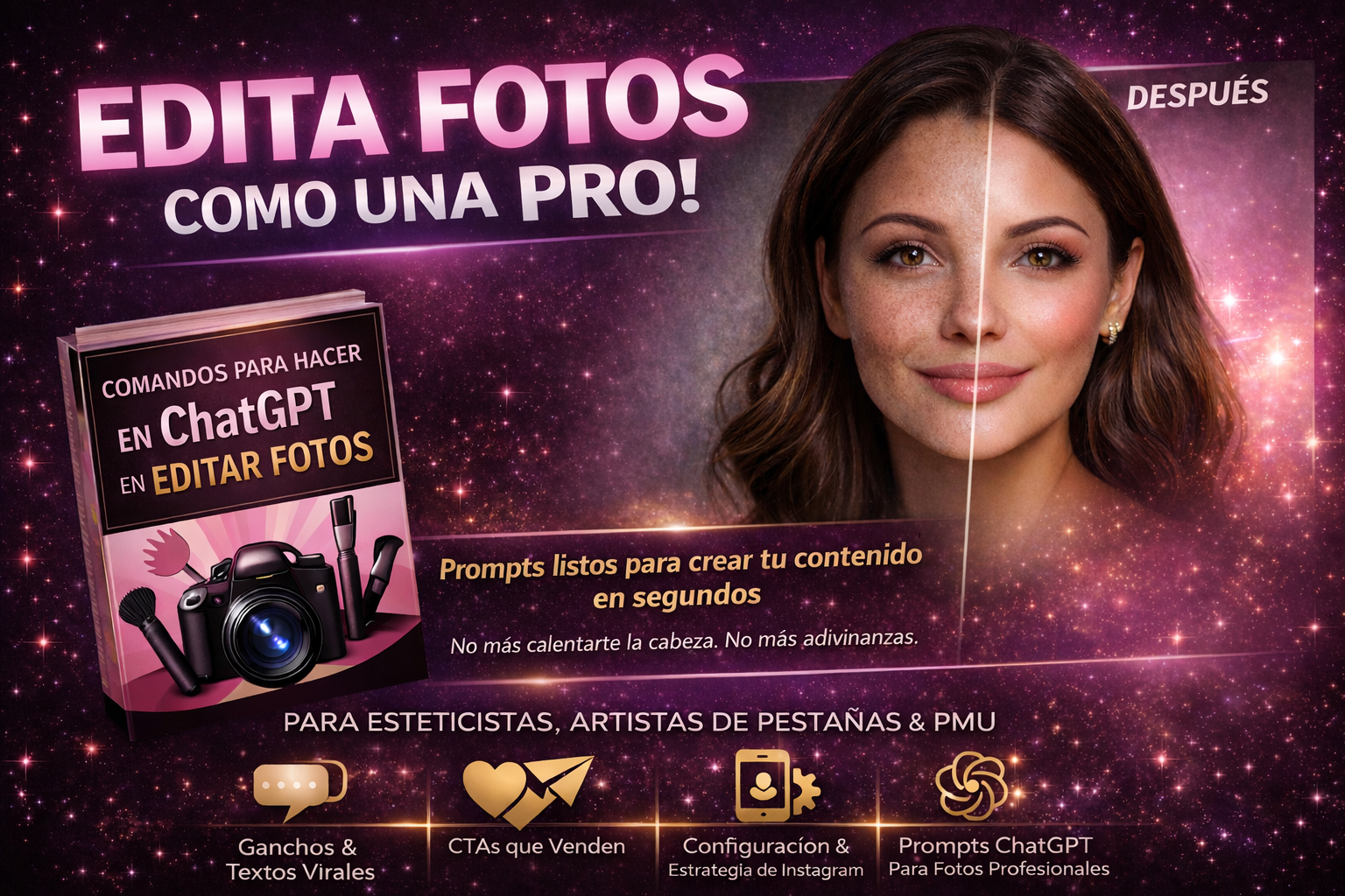 Edita tus fotos de belleza como una PRO
