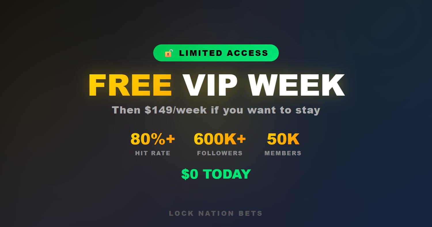 FREE VIP Week - Lock Nation Bets