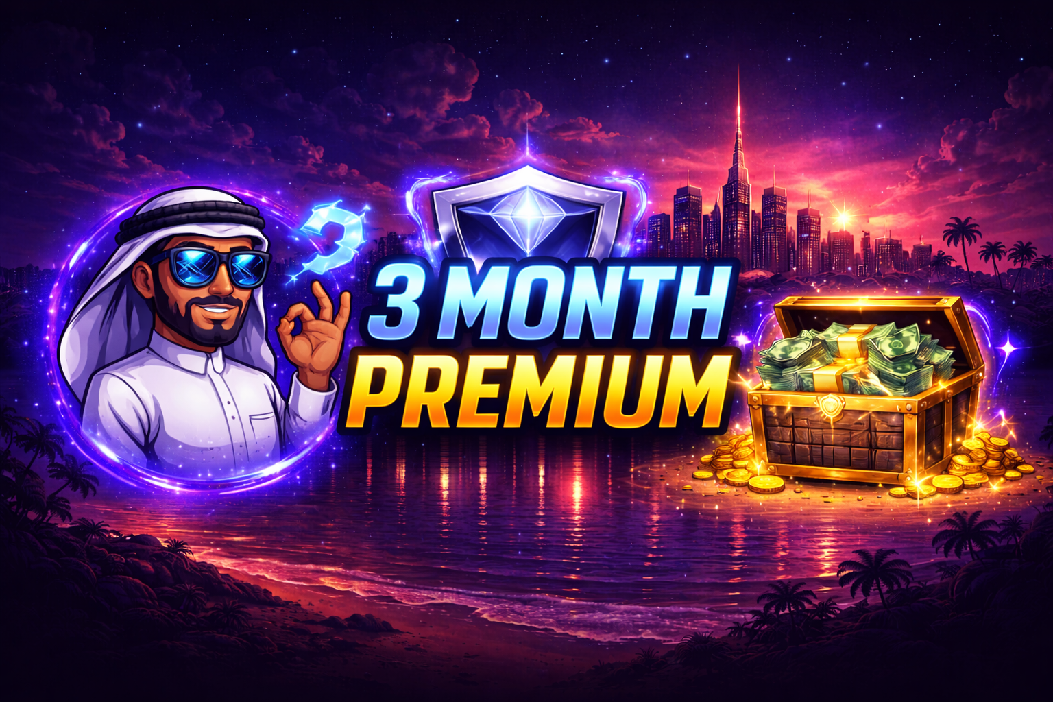 3 Months Premium