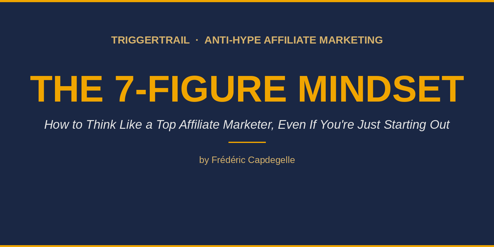 The 7-Figure Mindset