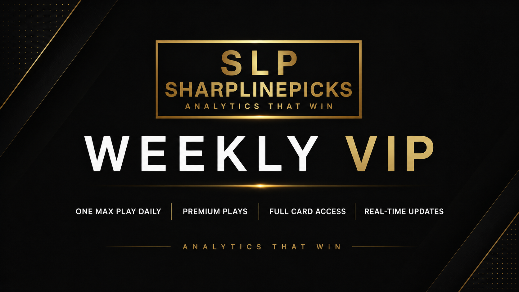 Sharpline Weekly VIP