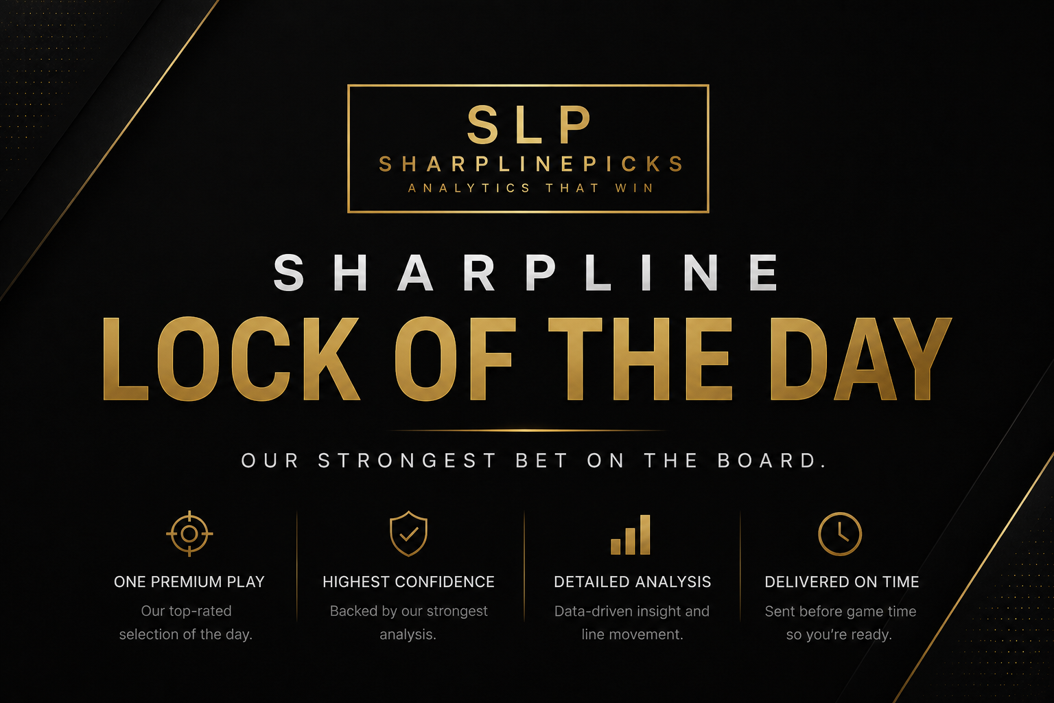  Sharpline Lock of the Day