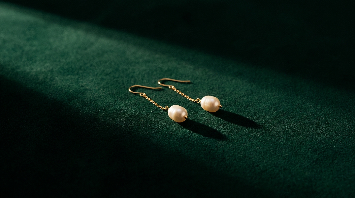 Pearl Drop Earrings