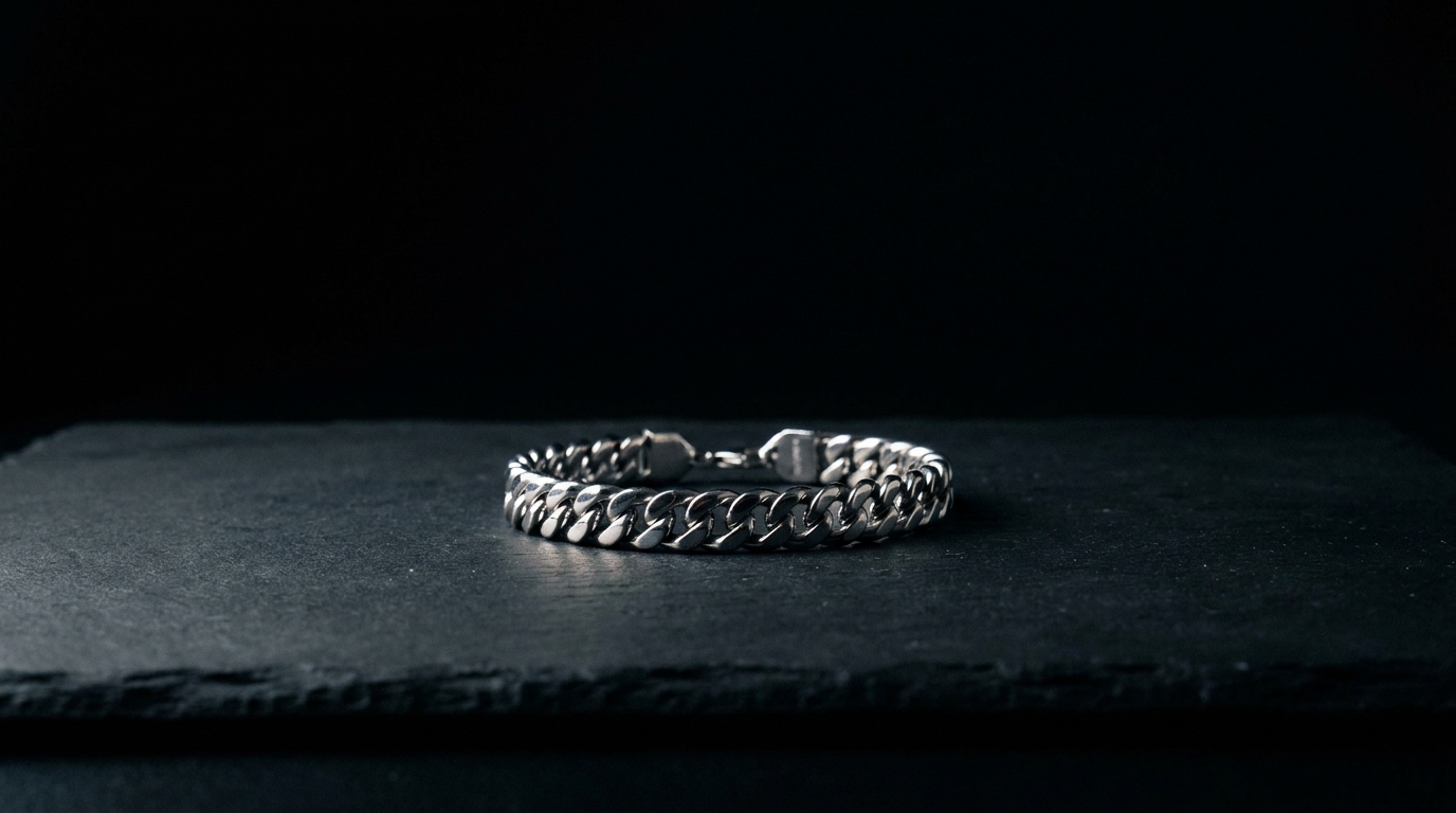 Silver Cuban Link Chain