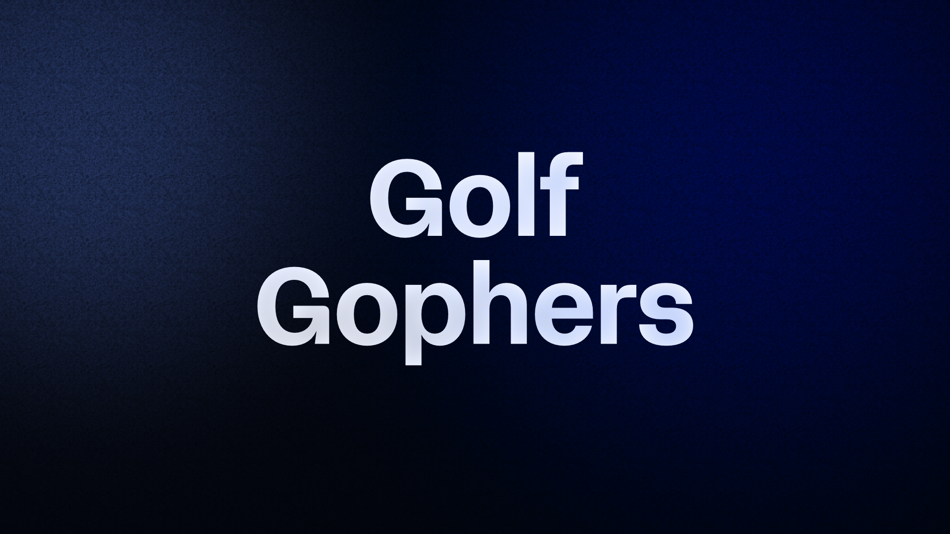 Golf products