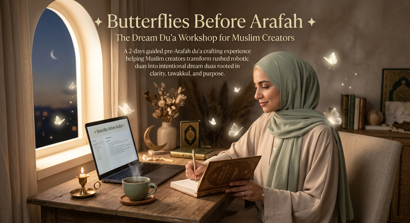 BUTTERFLIES BEFORE ARAFAH