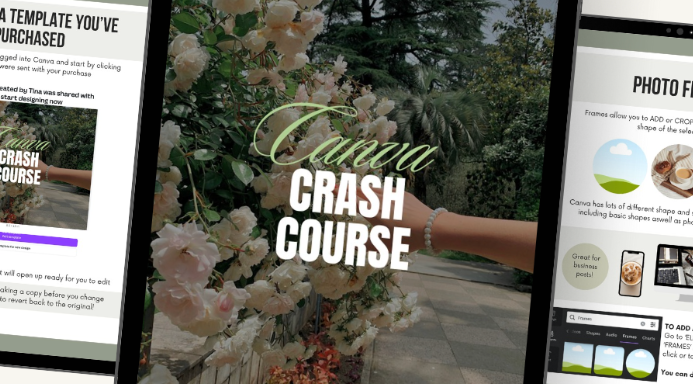 CANVA CRASH COURSE