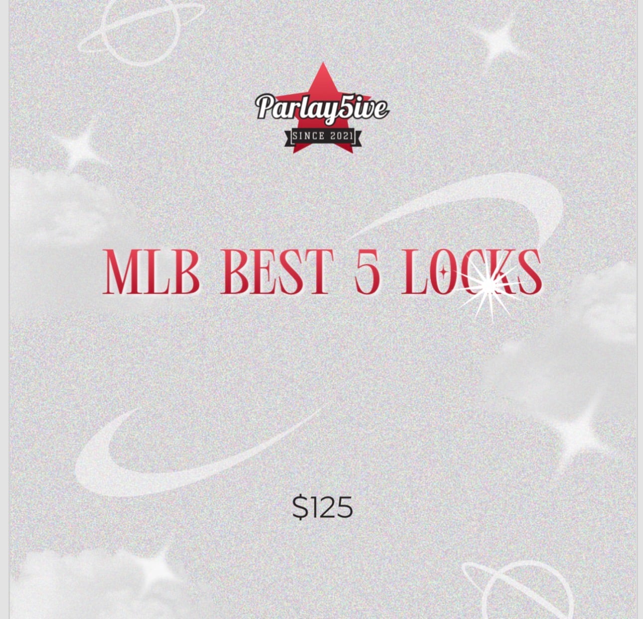 MLB BEST 5 LOCKS