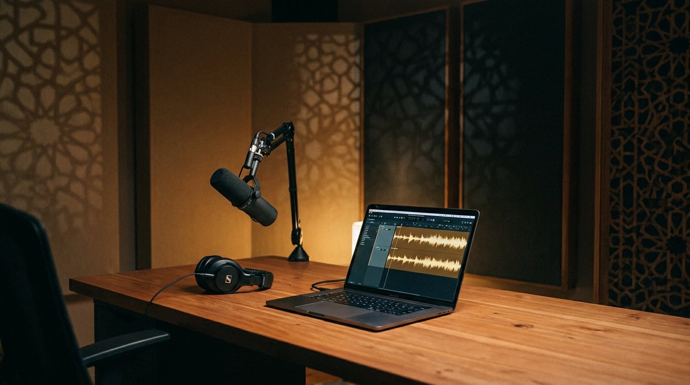 Arabic Podcast Editing Retainer