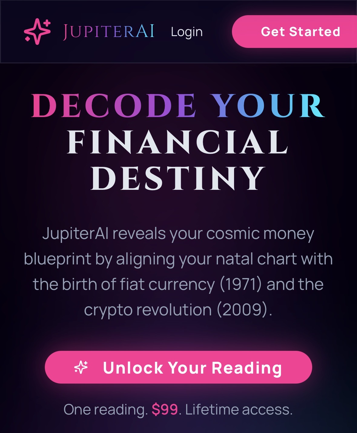 Financial Destiny Reading