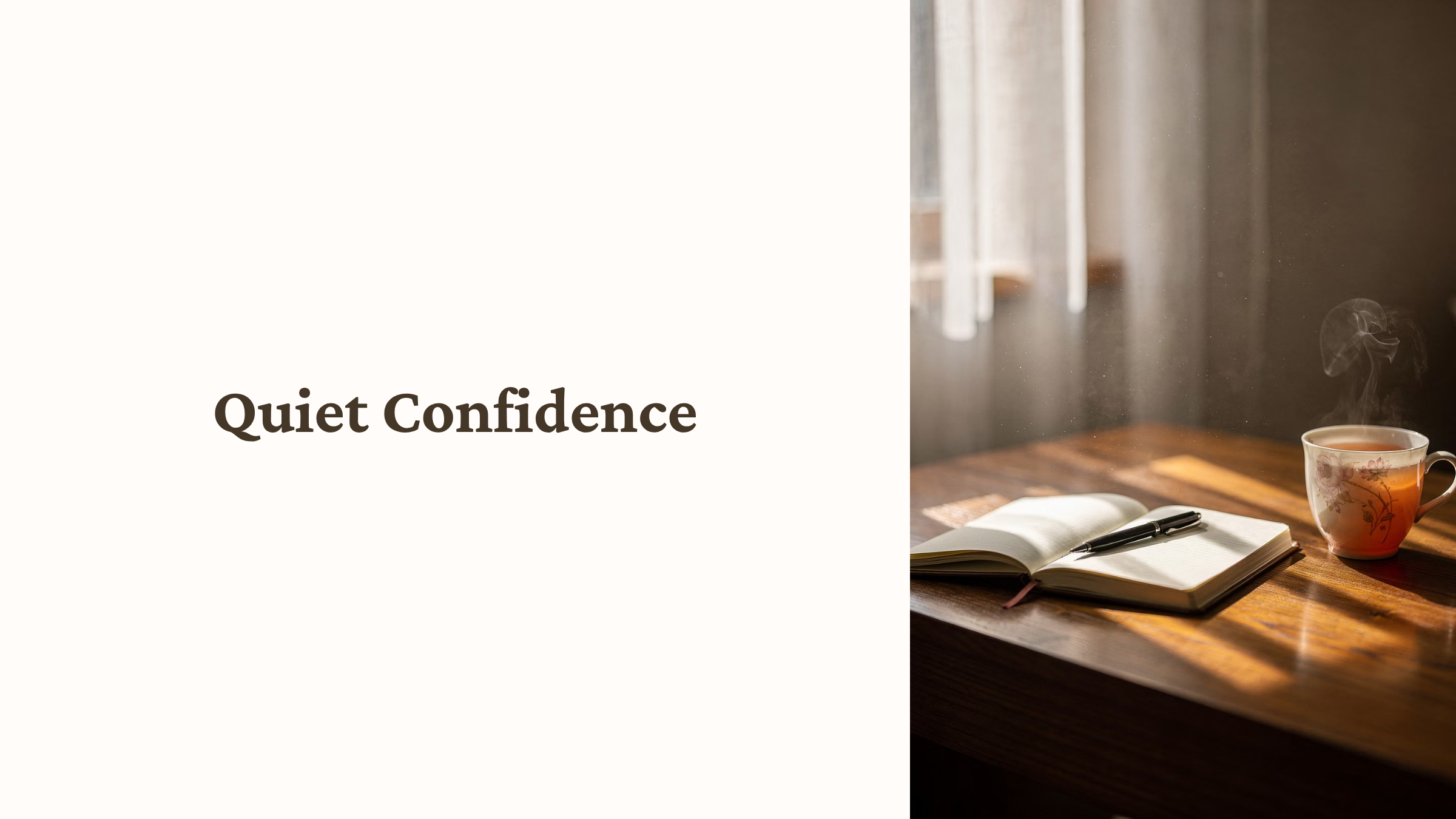 Quiet Confidence
