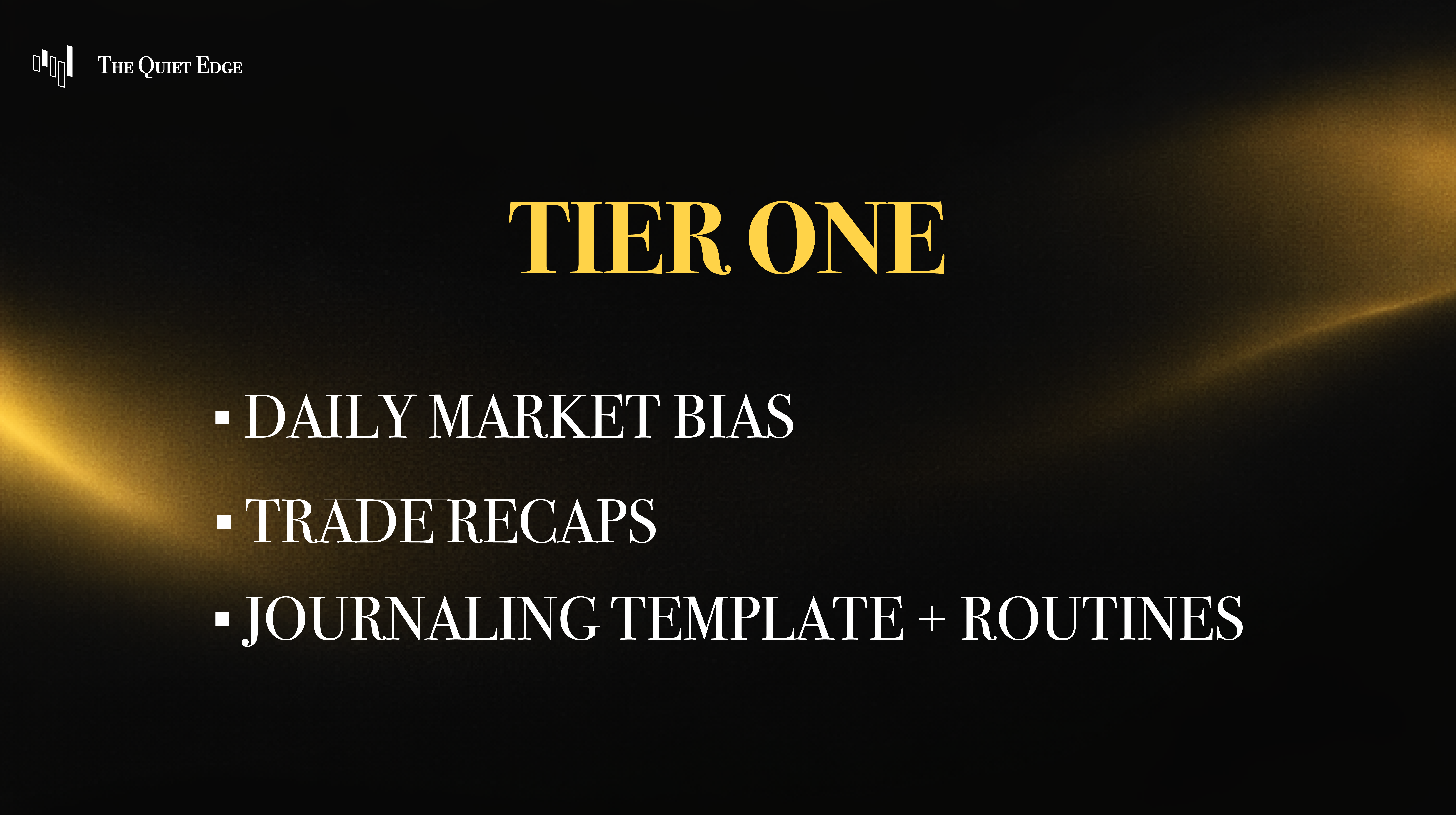 Tier 1