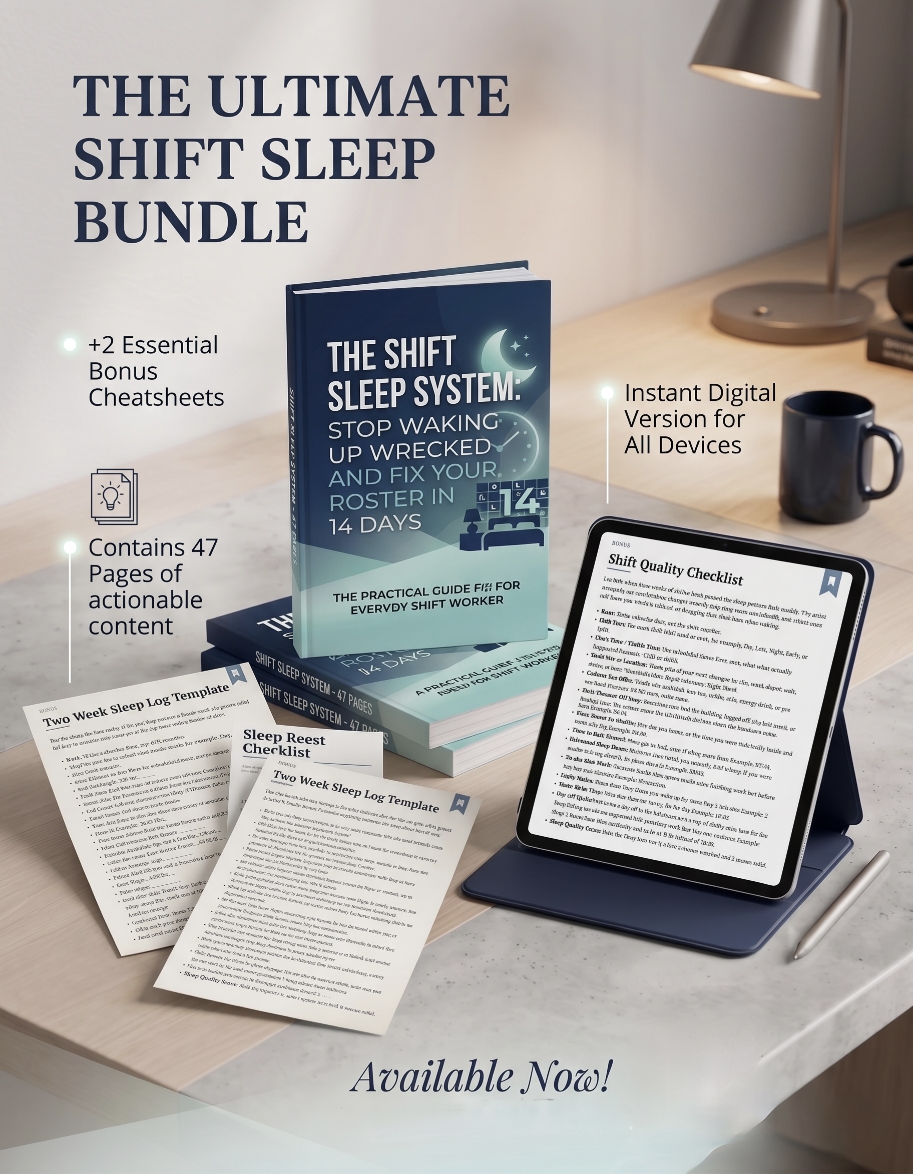 The Shift Sleep System: Stop Waking Up Wrecked and Fix Your Roster in 14 Days