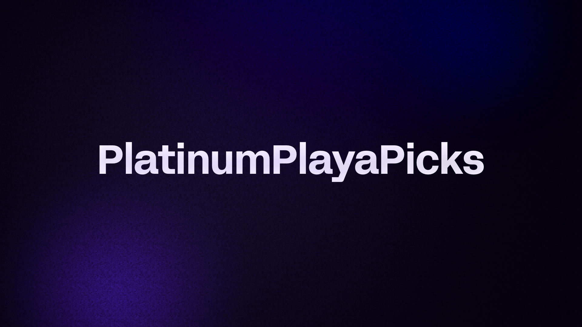 Platinum Picks. Playa Mindset 