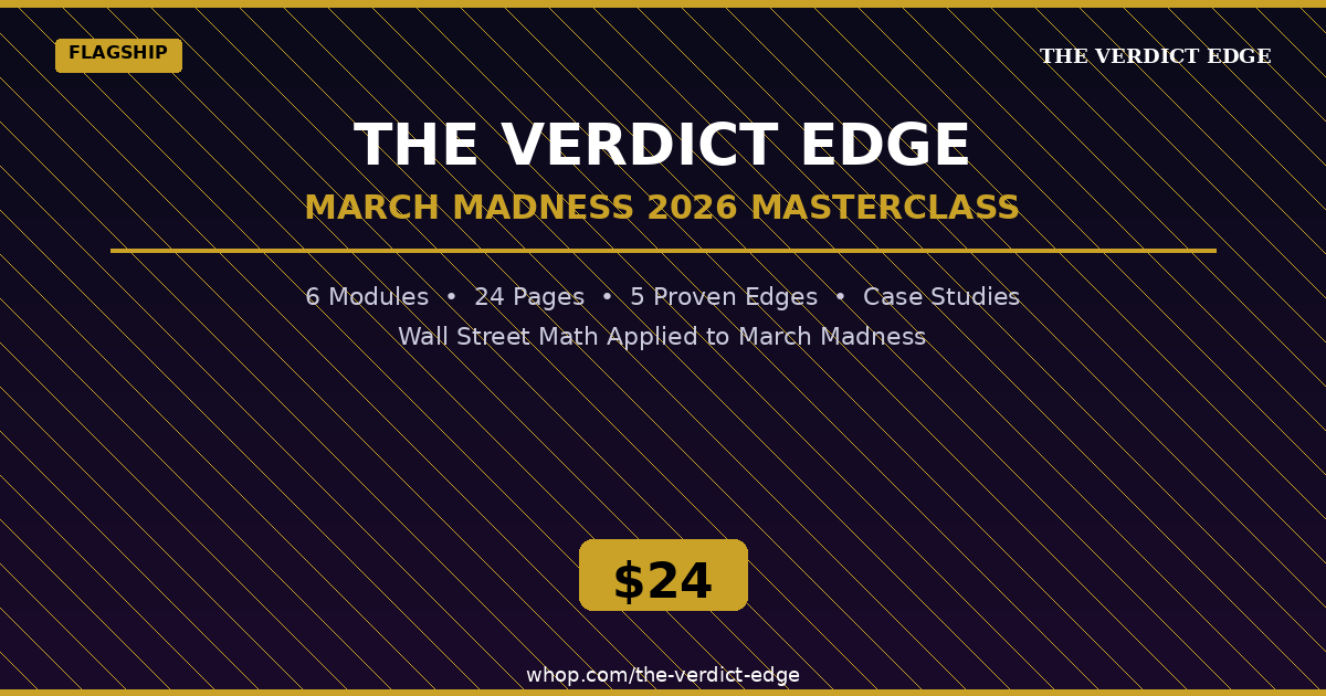 March Madness Full Guide '26 Masterclass
