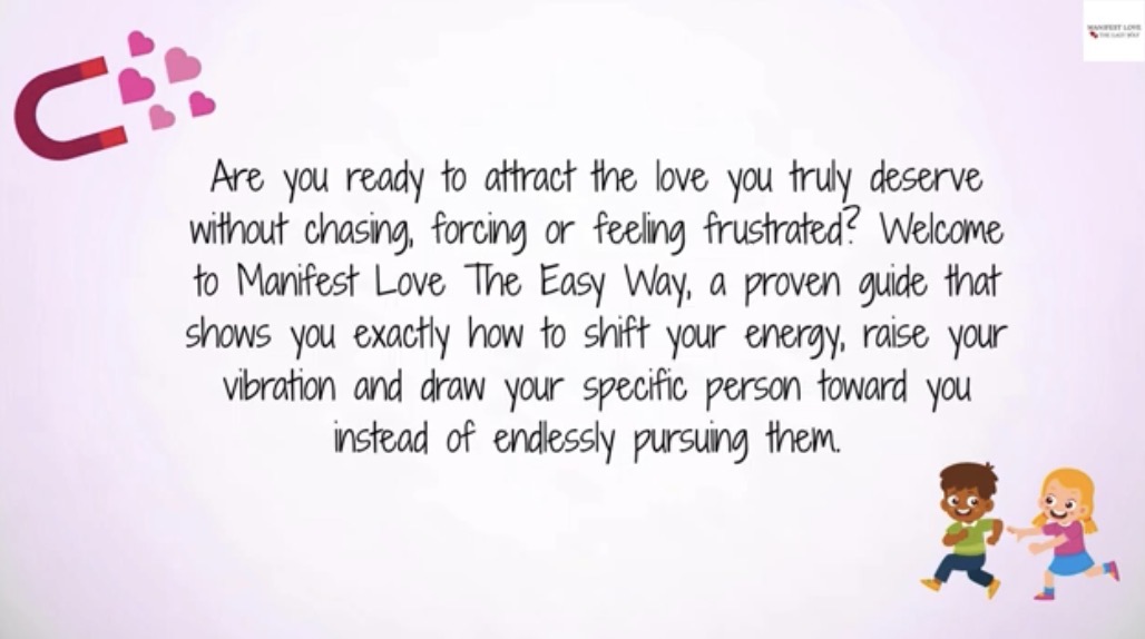 Manifest Love The Easy Way