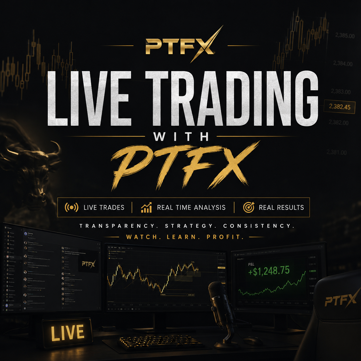 PTFX Live Trading Membership