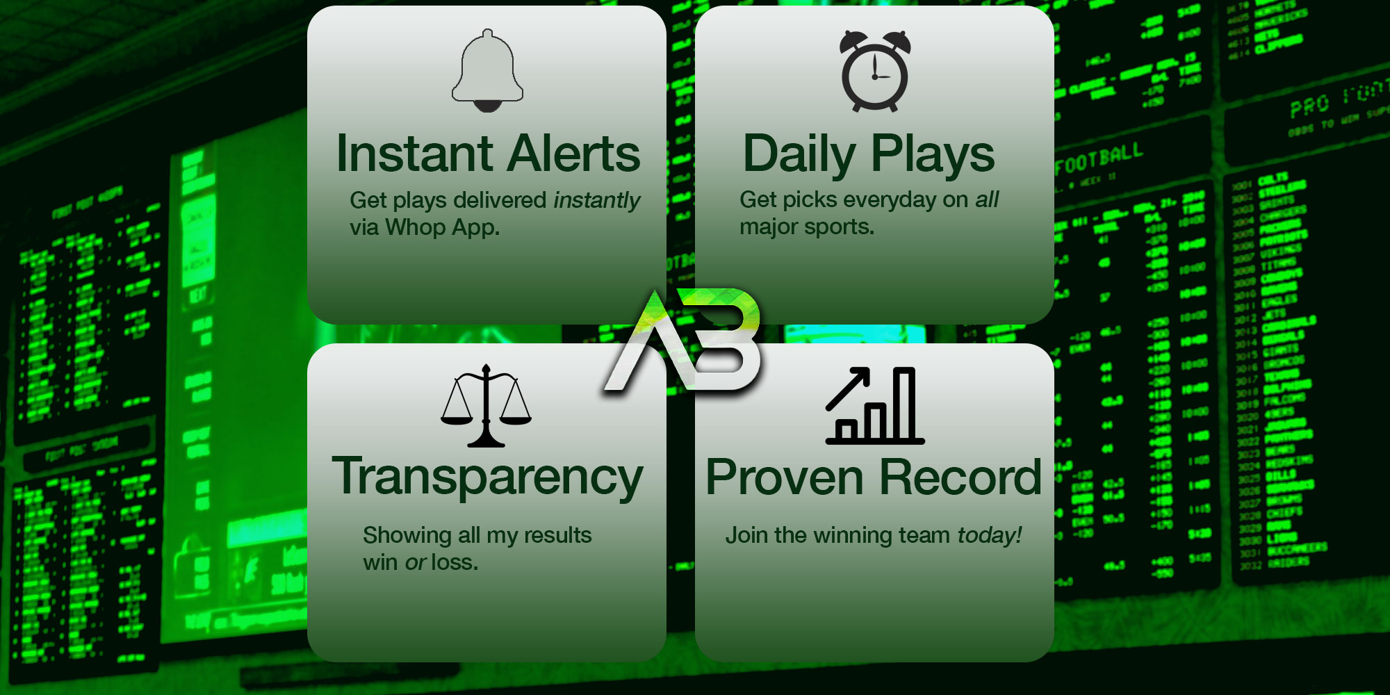 ArcBets Monthly Subscription