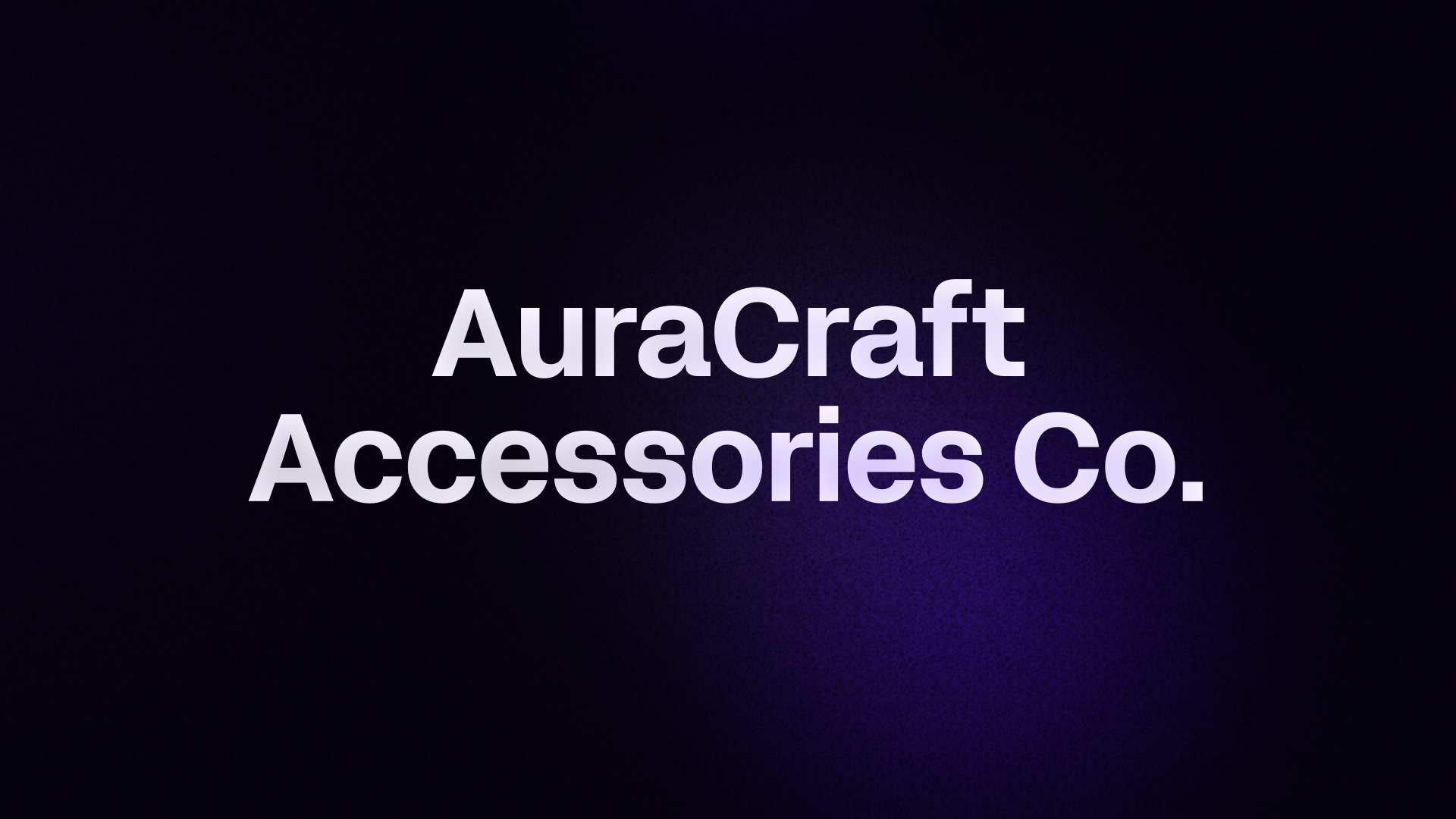 AuraCraft Minimalist Wallet