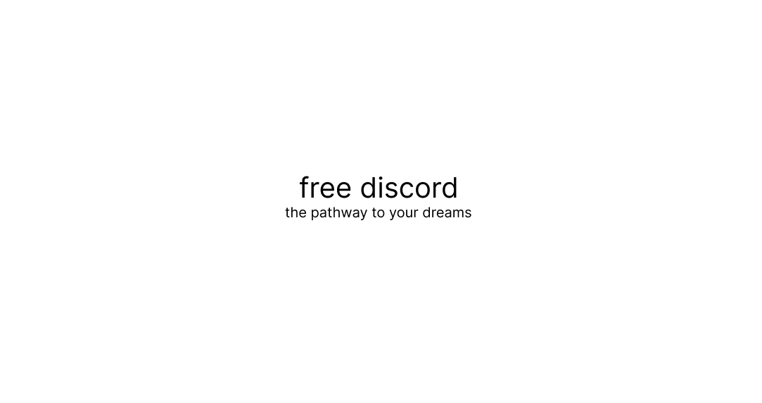 free discord