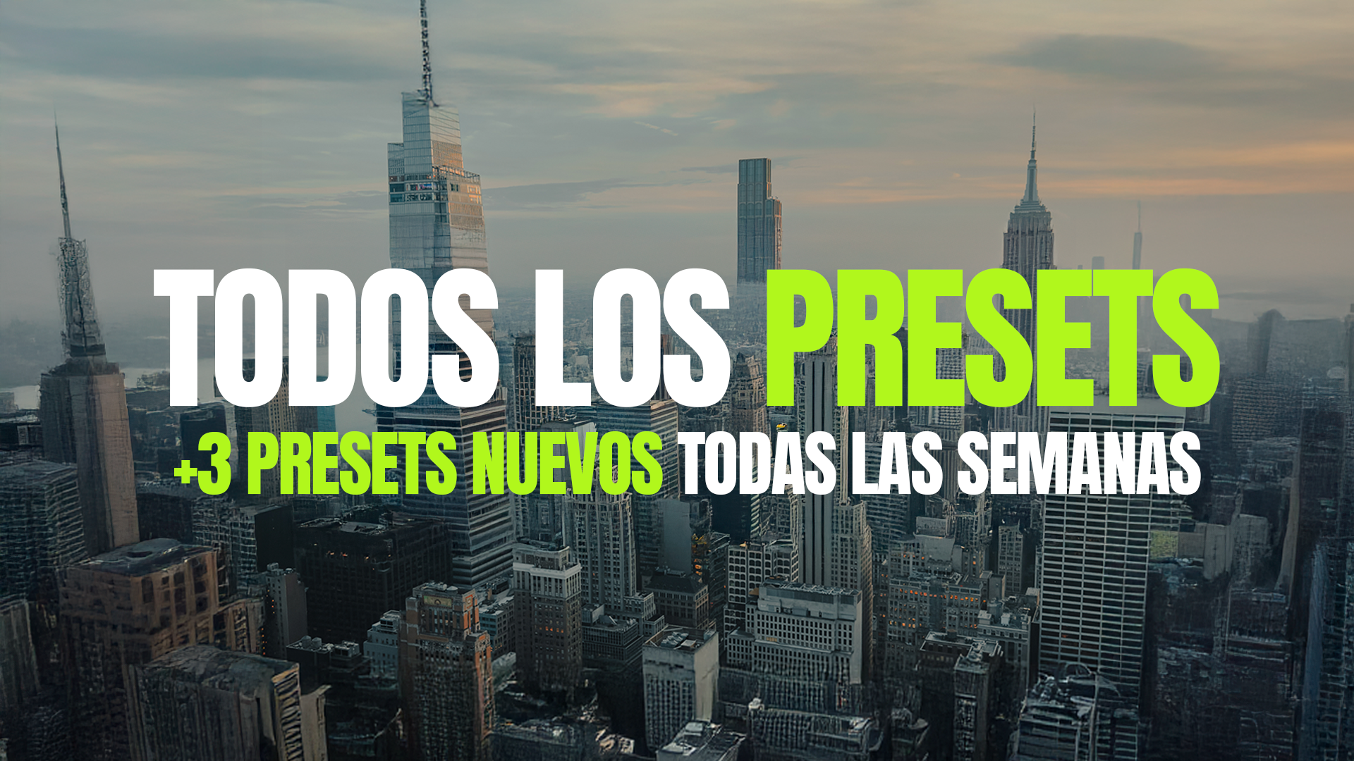 PRESETS CURSO