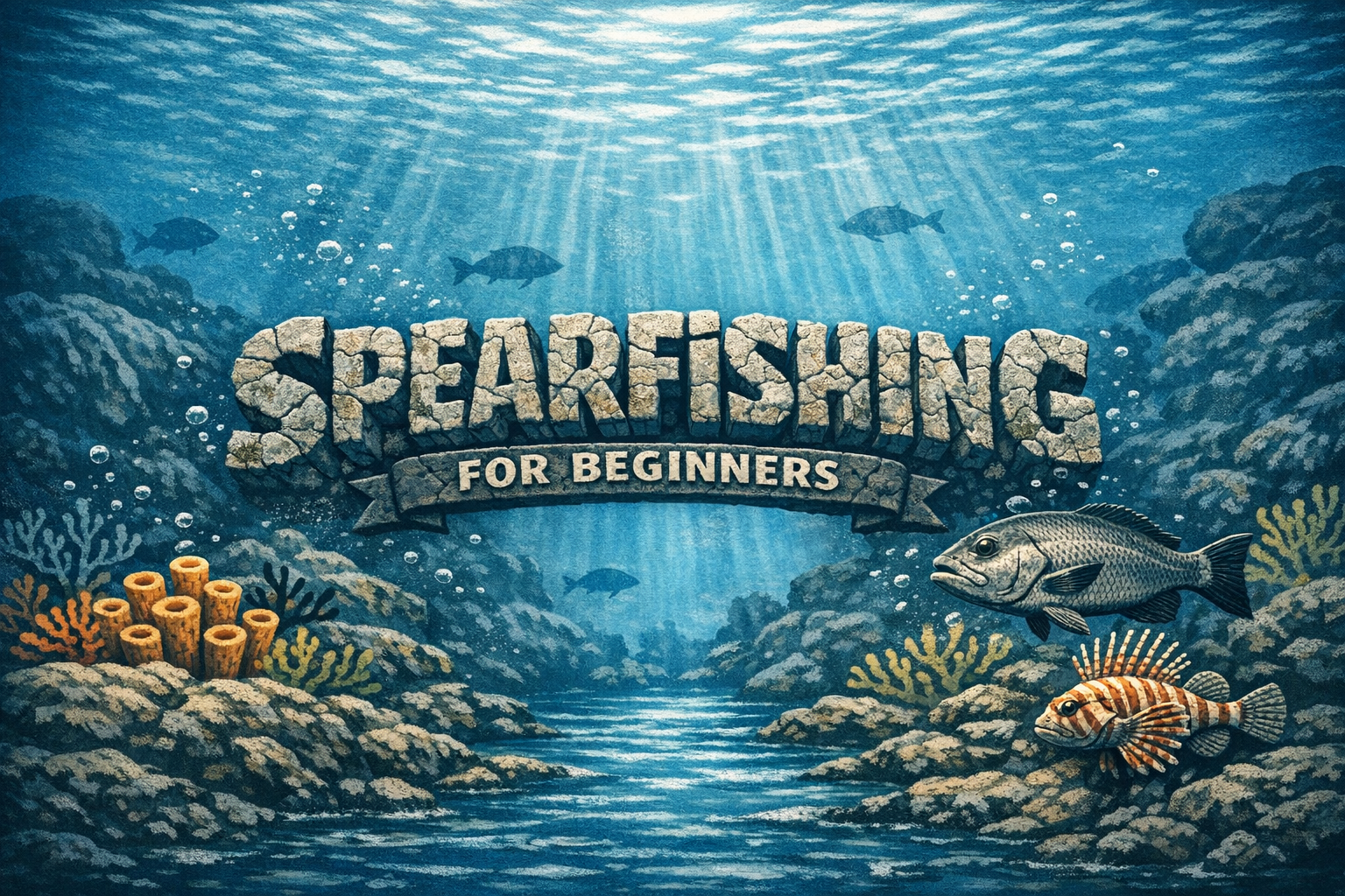 Spearfishing for beginners  banner