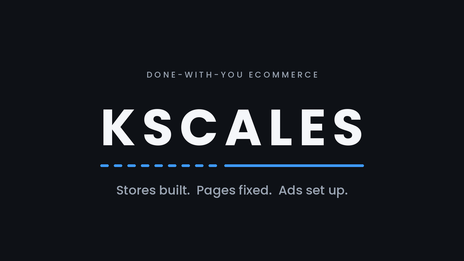 BRANDSCALE — Ads Fixed For You