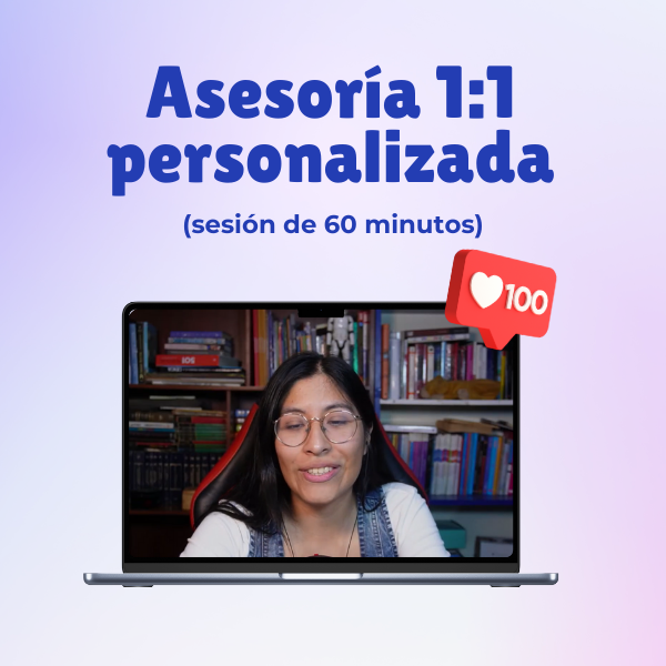 Asesoría personalizada 1 a 1