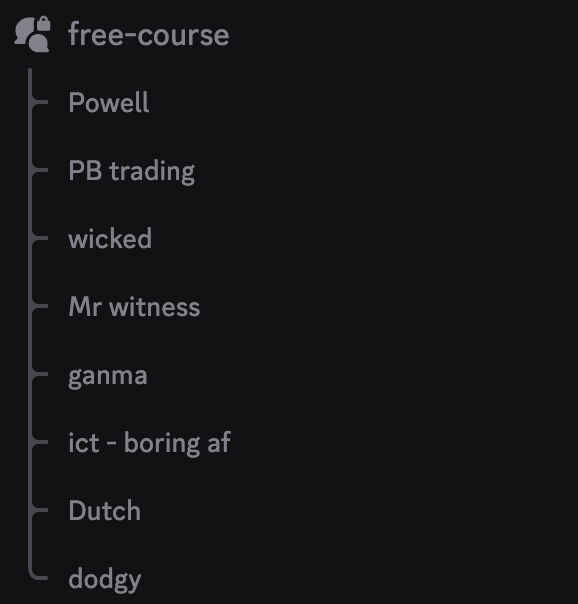 Leak Trader Course for good people (Sauce)