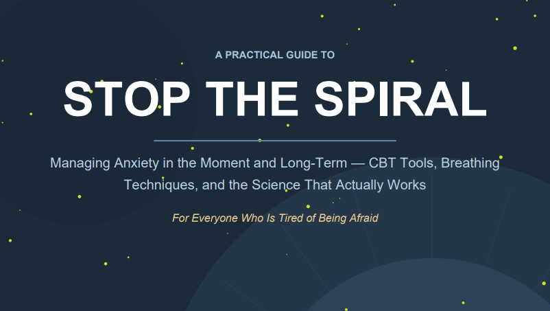 Stop The Spiral Anxiety   E-book