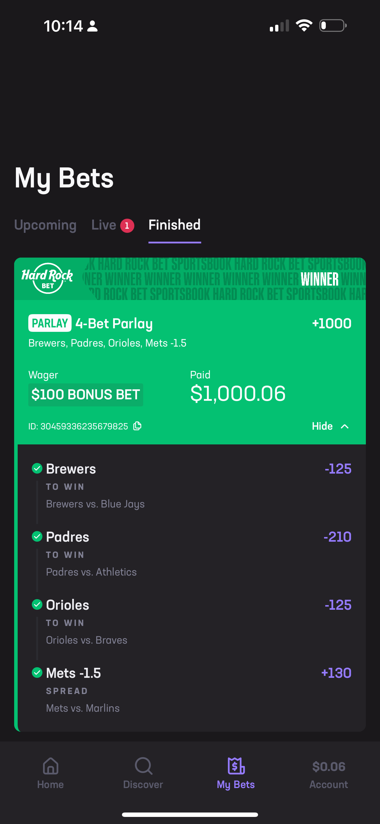 PrizePicks & Hardrock Slips 👾