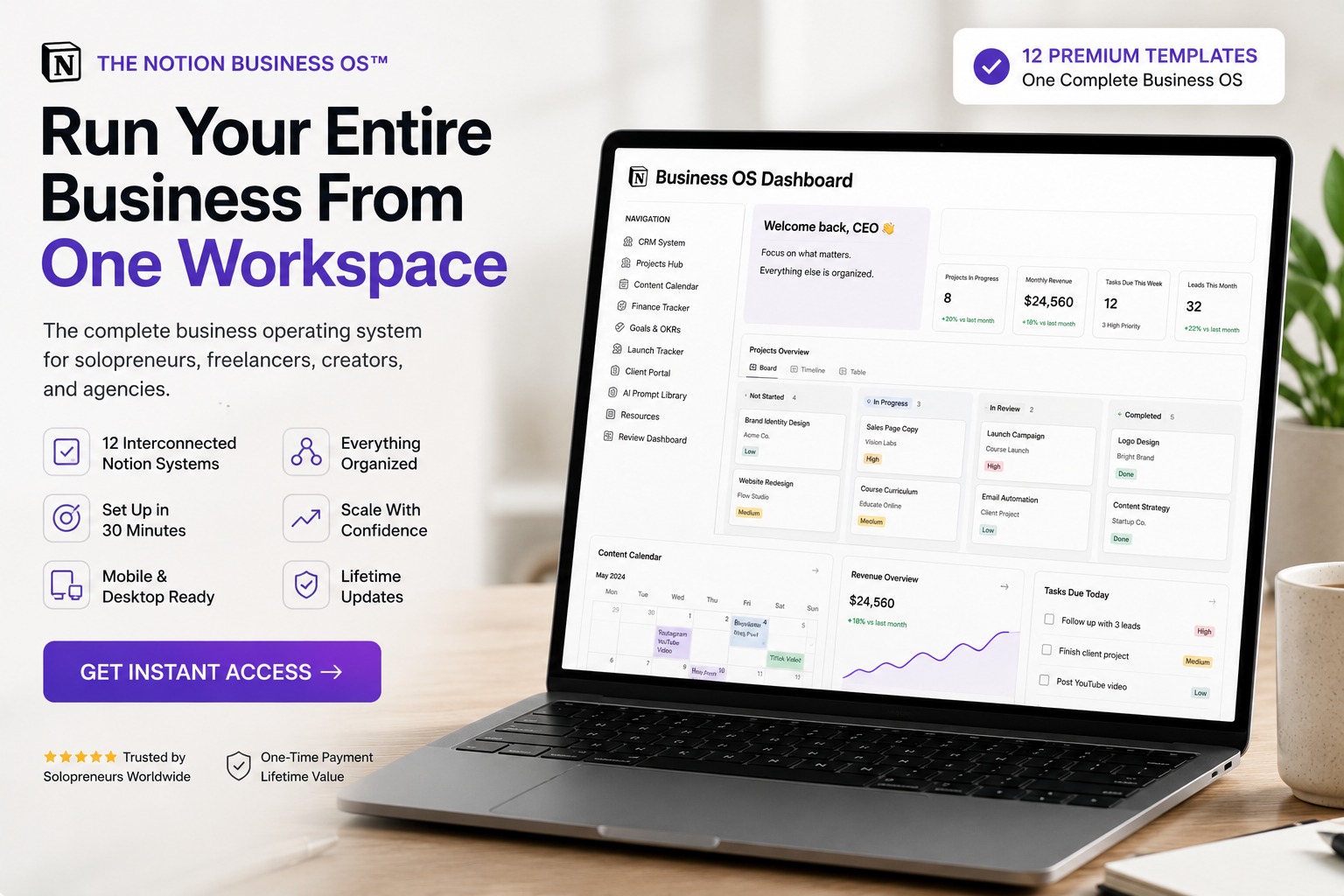 The Complete Business Operating System for Solopreneurs