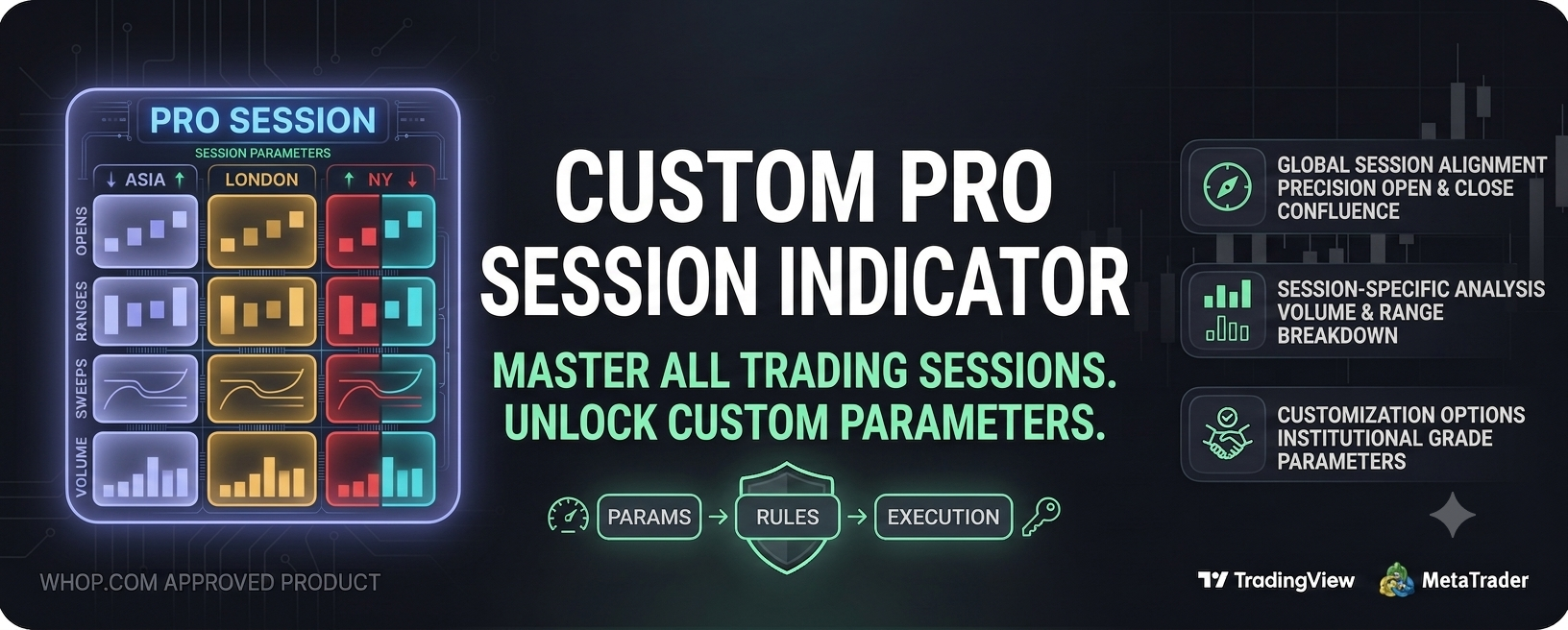 custom pro trading session indicator