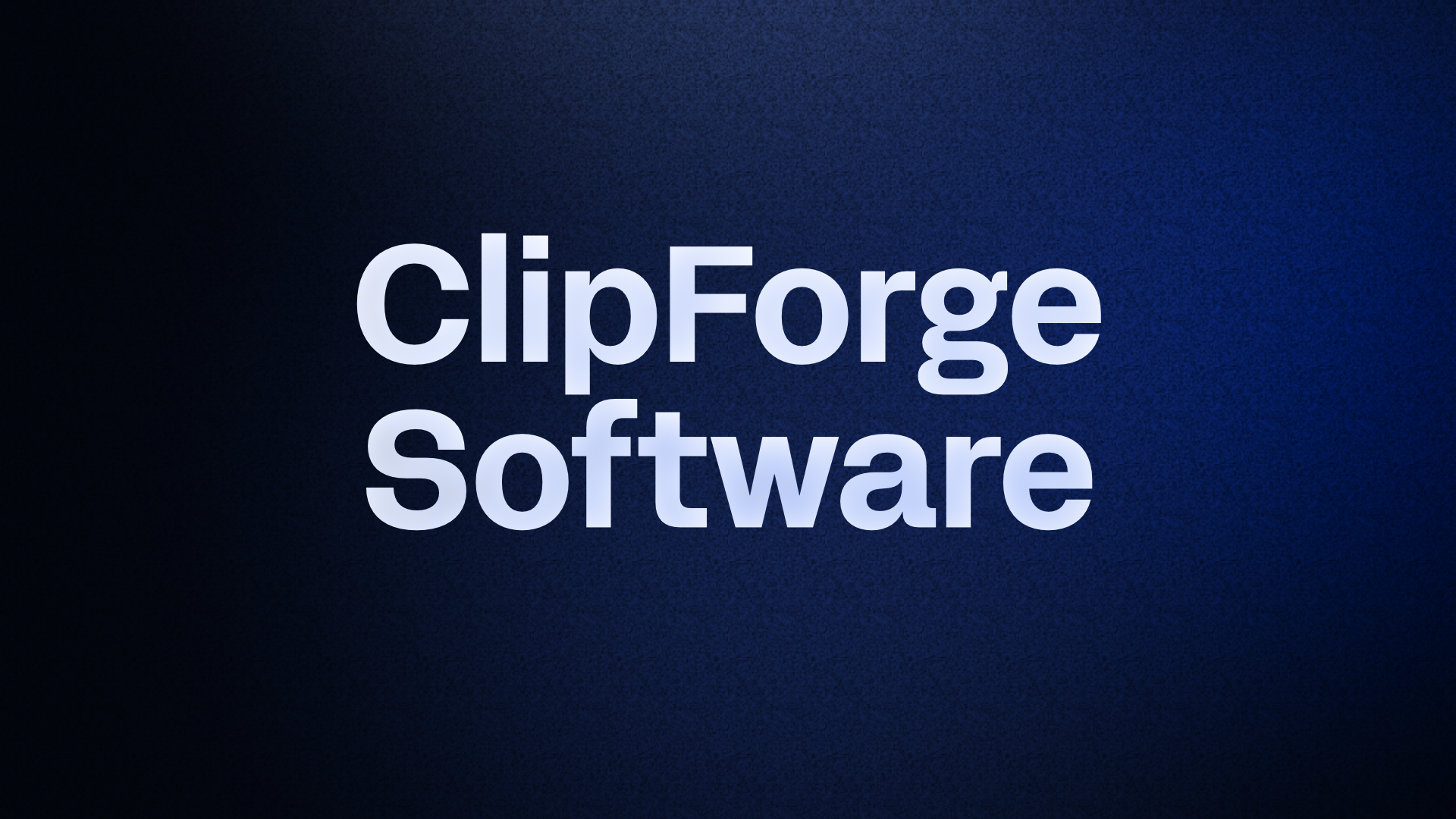 ClipForge Podcast Snipper
