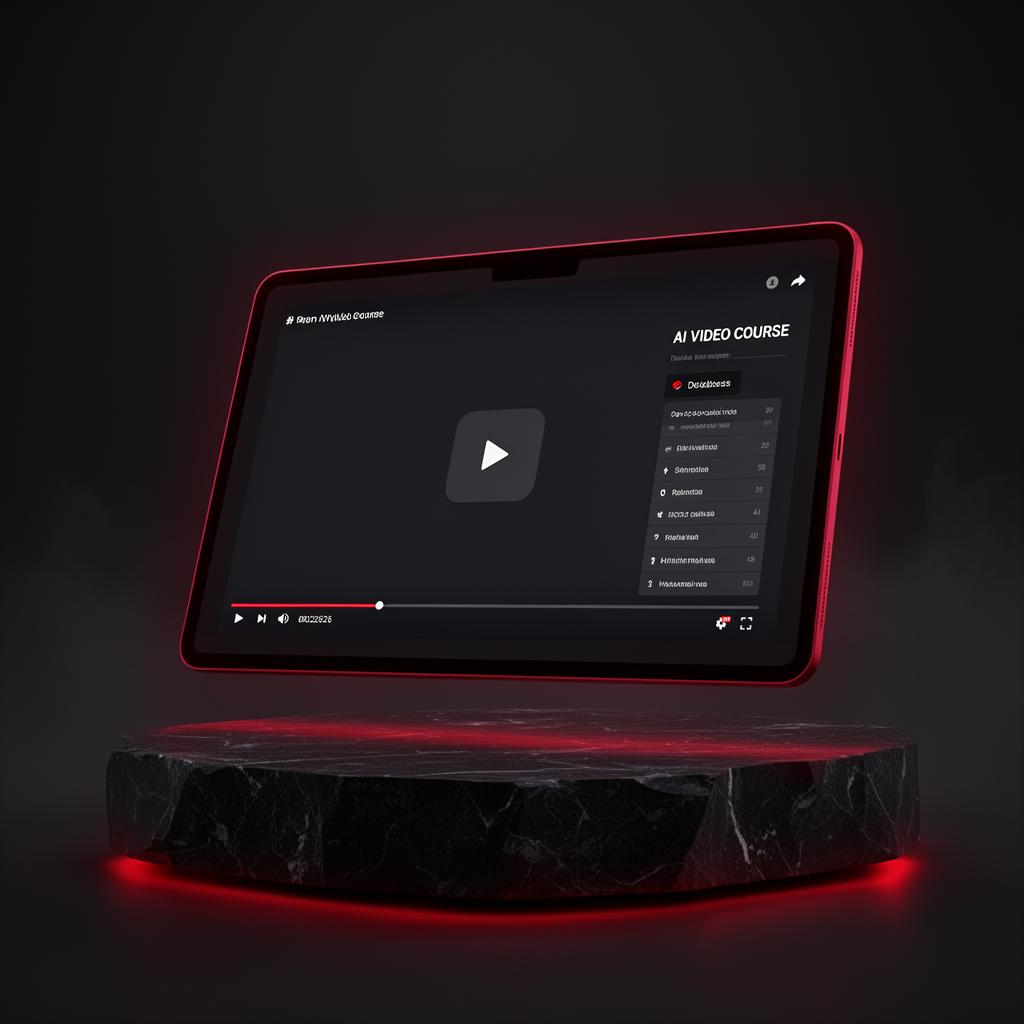 AI Video Course ( COMING SOON)