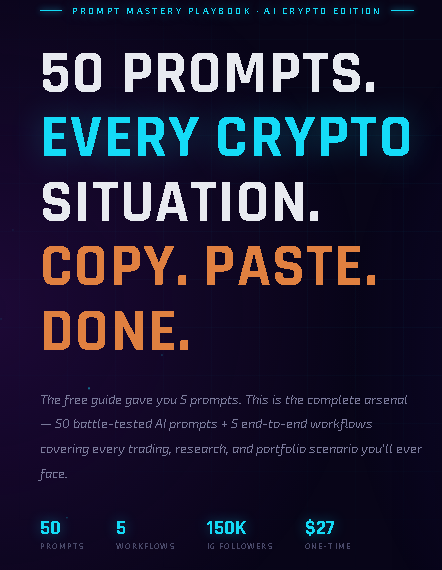 AI Crypto Prompt Mastery Playbook