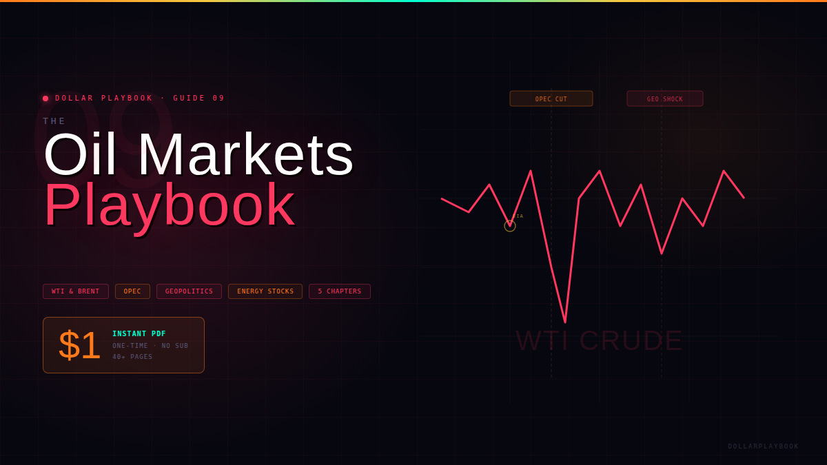 The Oil Market Playbook