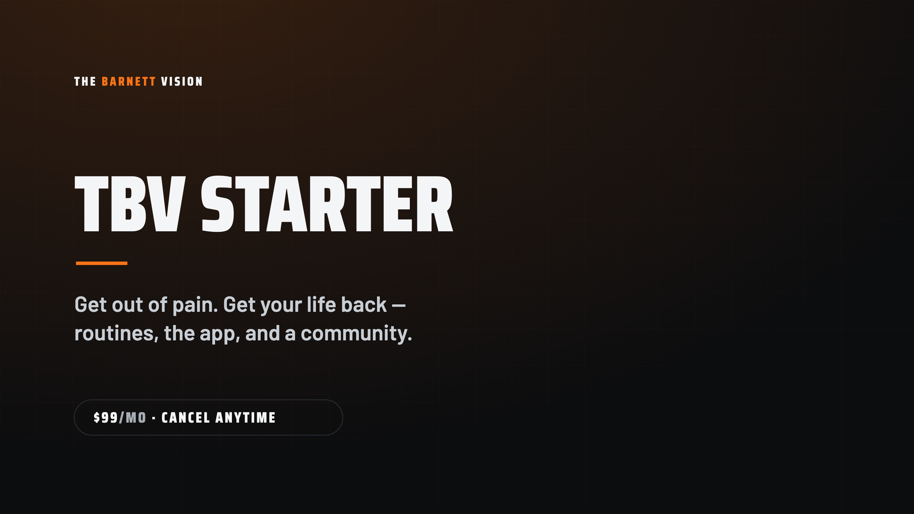 TBV Starter