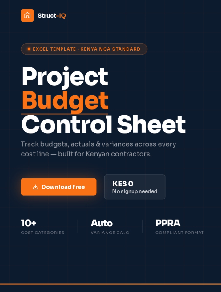Free Project Budget Template