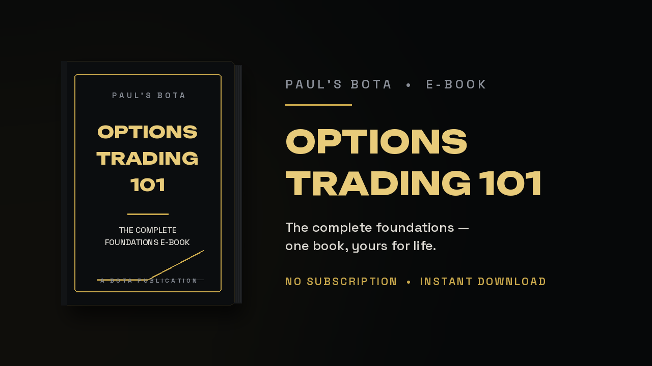 Options Trading 101 E-Book