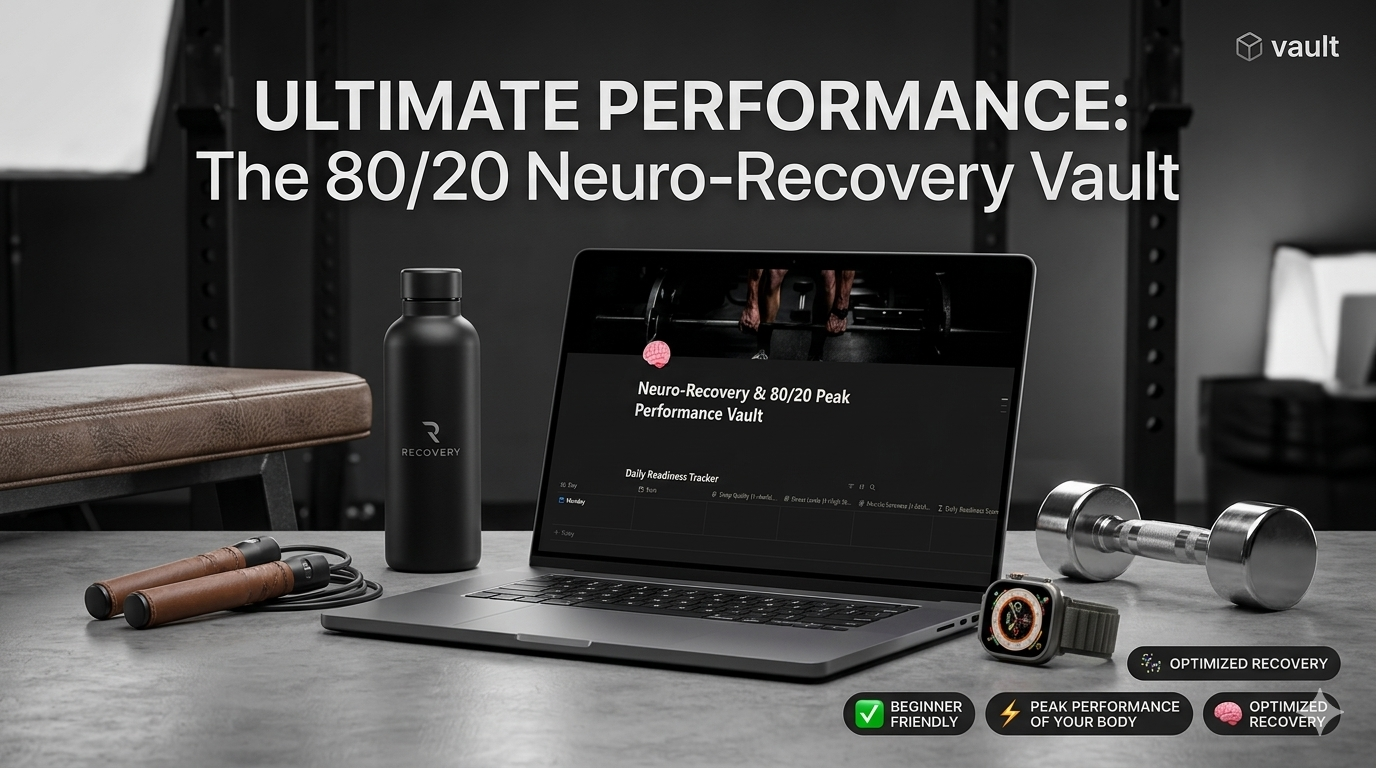 Neuro-Recovery & 80/20 Peak Performance Planner