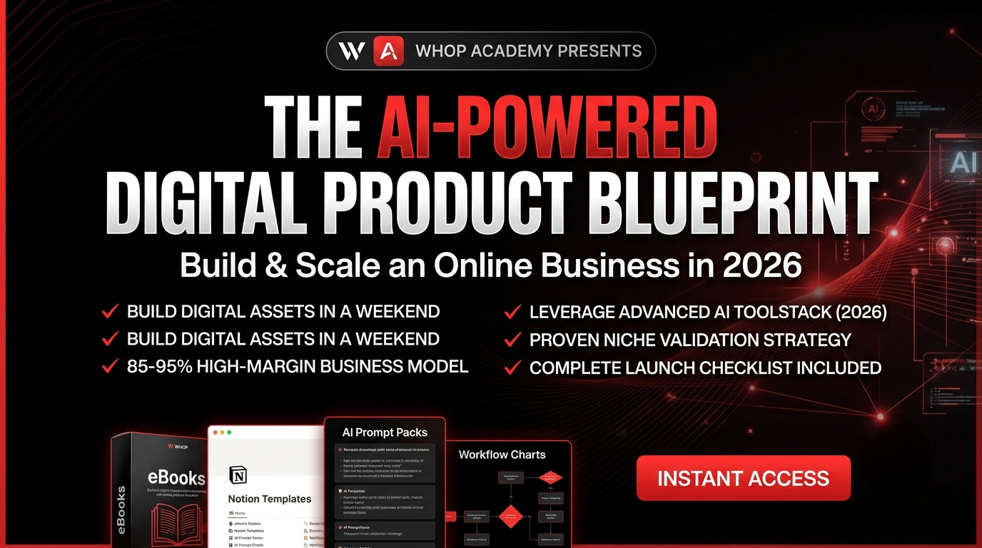 The AI-Powered Digital Product Blueprint