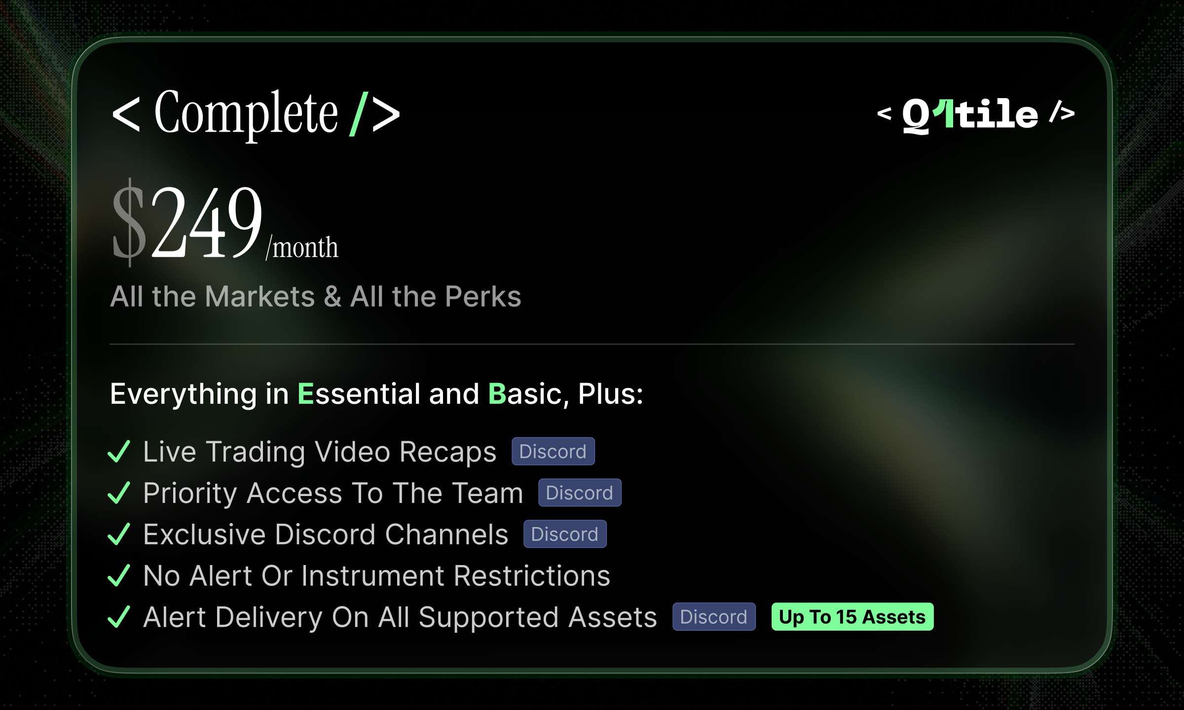 Q1 Complete (All Assets - Monthly)