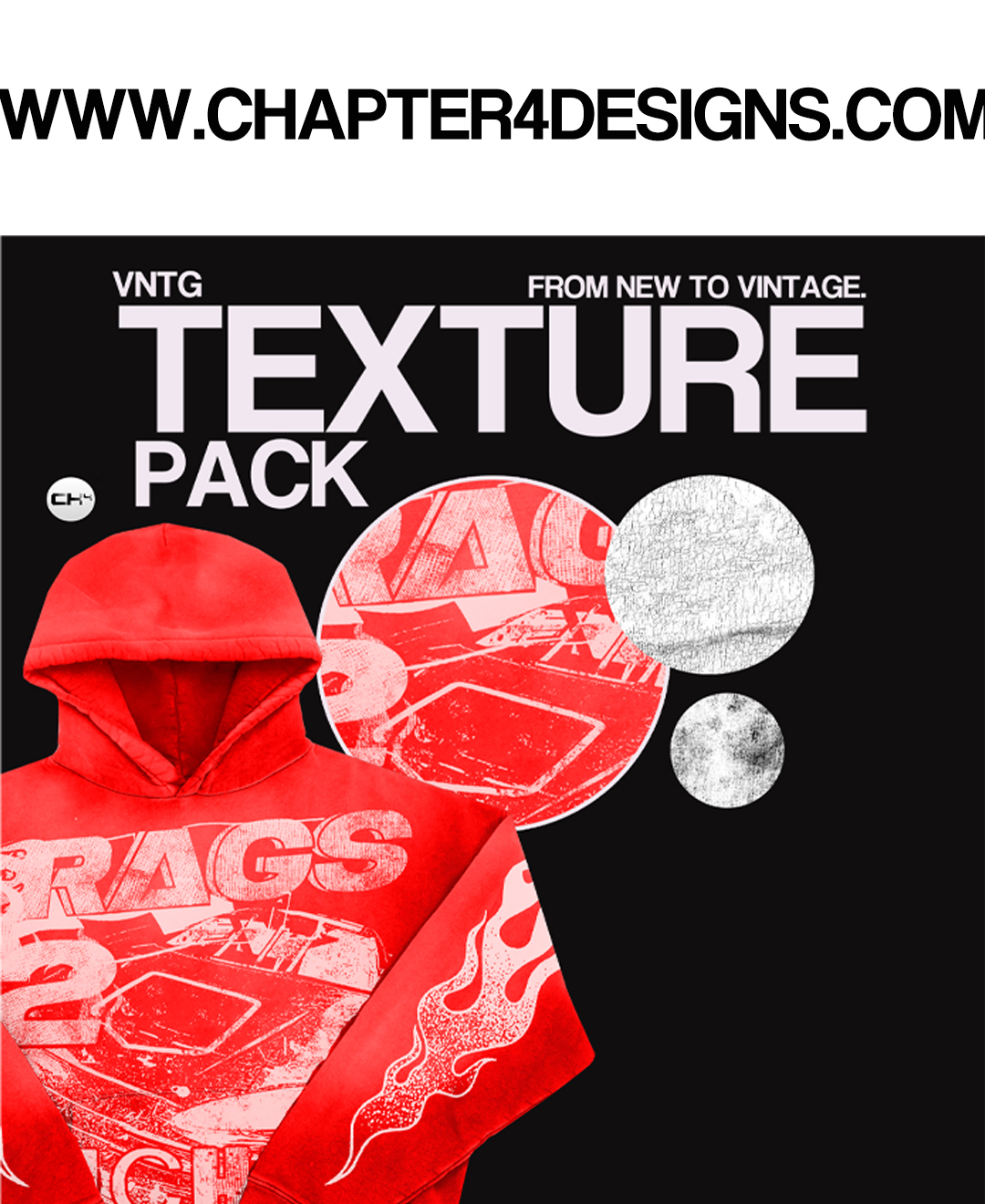 VINTAGE TEXTURE KIT W/TUTORIAL