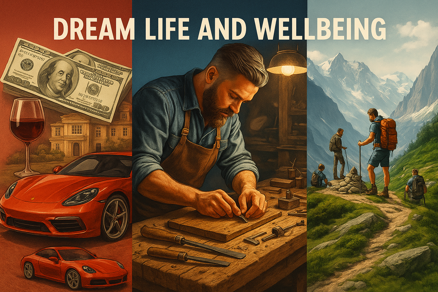 Dream life and wellbeing banner