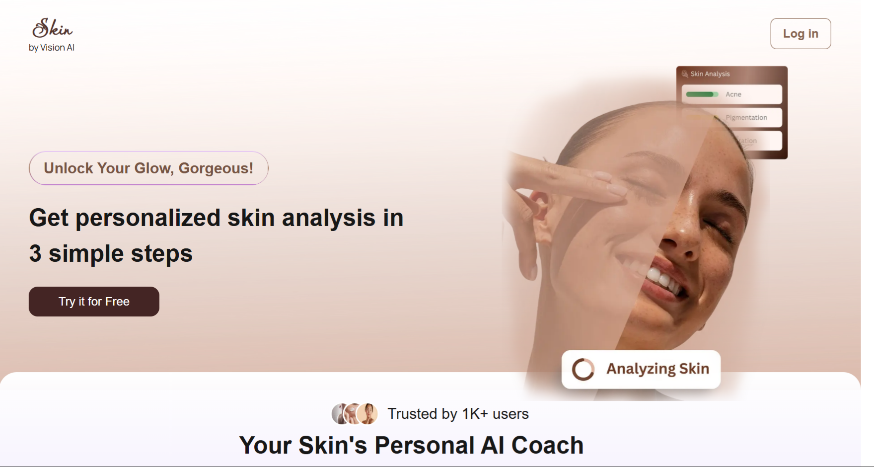 YOUR FACE , YOUR GLOW banner